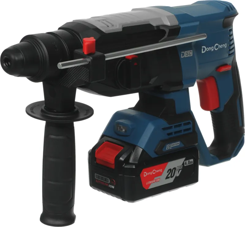 Перфоратор DongCheng DCZC02-26 патрон:SDS-plus уд.:3.1Дж аккум. (кейс в комплекте)