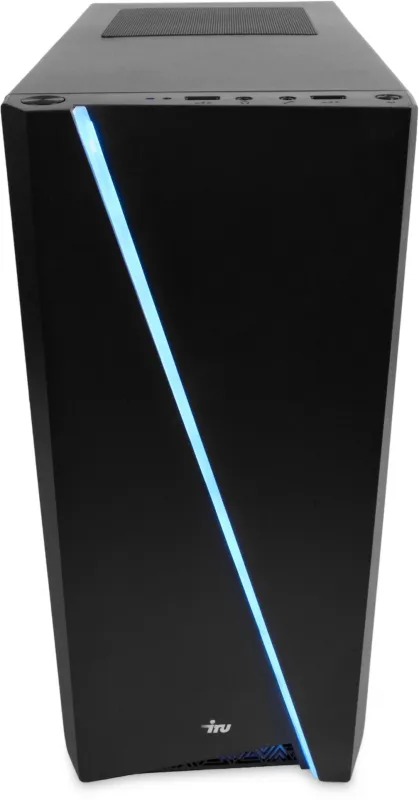 ПК IRU Tactio 310H6GE MT i5 12400F (2.5) 32Gb SSD512Gb RTX5060 8Gb Windows 11 Pro GbitEth 500W черный (RUS) (2130127)