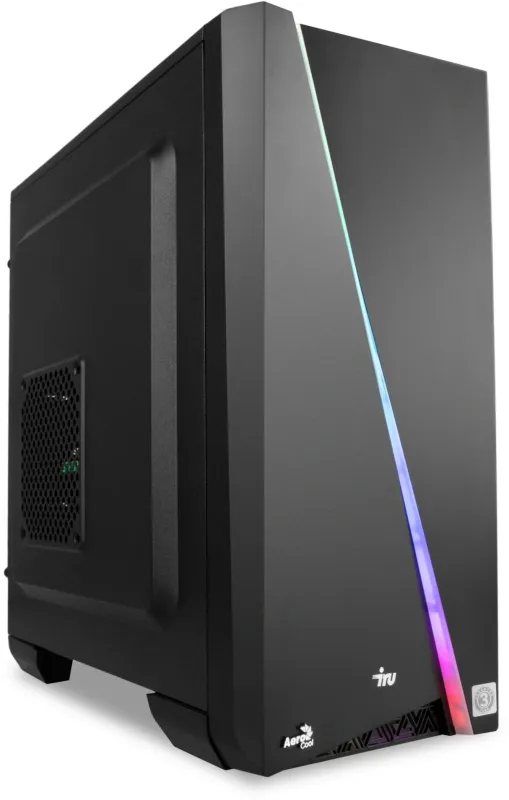 ПК IRU Tactio 310H6GE MT i5 12400F (2.5) 32Gb SSD512Gb RTX5060 8Gb Windows 11 Pro GbitEth 500W черный (RUS) (2130127)
