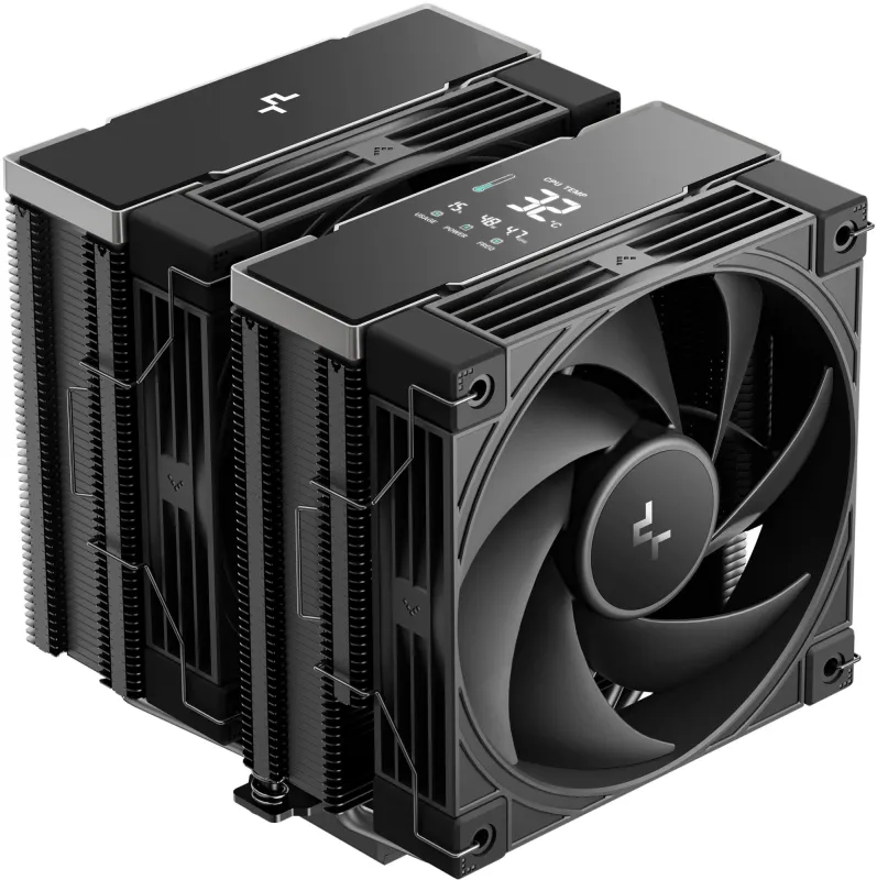 Устройство охлаждения(кулер) Deepcool AK620 G2 Digital NYX Soc-AM5/AM4/1151/1200/2066/1700 черный 4-pin 28.87dB Al+Cu LCD 300W 1386gr Ret (R-AK620G2-BKNNMN-GJD-1)