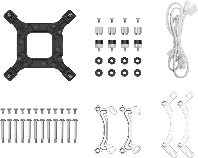 Система водяного охлаждения Deepcool LE360 PRO Wh ARGB Soc-AM5/AM4/1200/1700/1851 белый 4-pin 19-33dB Al 300W 1817gr Ret (R-LE360PRO-WHAMMC-G-1)