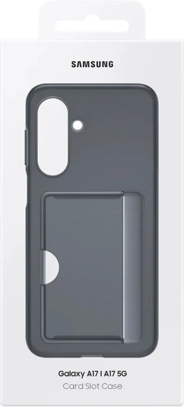 Чехол (клип-кейс) Samsung для Samsung Galaxy A17 Card Slot Case A17 черный (EF-OA176TBEGRU)