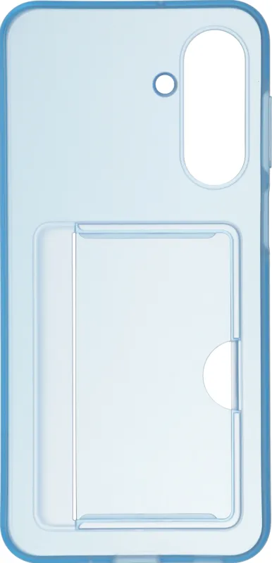 Чехол (клип-кейс) Samsung для Samsung Galaxy A17 Card Slot Case A17 голубой (EF-OA176TLEGRU)