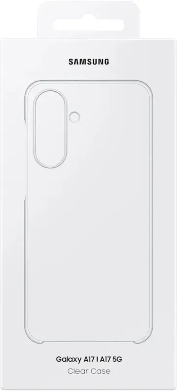 Чехол (клип-кейс) Samsung для Samsung Galaxy A17 Clear Case A17 прозрачный (EF-QA176CTEGRU)