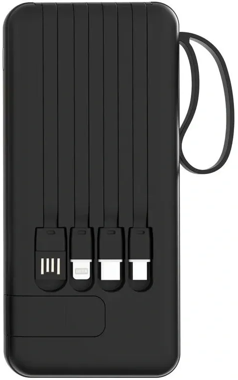 Мобильный аккумулятор Tecno OnGO L101 10000mAh 12W 2.4A 2xUSB-A/USB-C черный