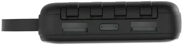 Мобильный аккумулятор Tecno OnGO L101 10000mAh 12W 2.4A 2xUSB-A/USB-C черный