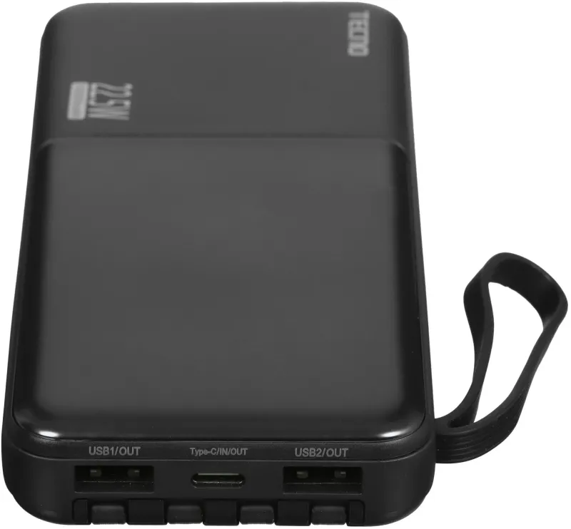 Мобильный аккумулятор Tecno OnGO L101Q 10000mAh QC3.0/PD3.0 22.5W 3A 2xUSB-A/USB-C черный