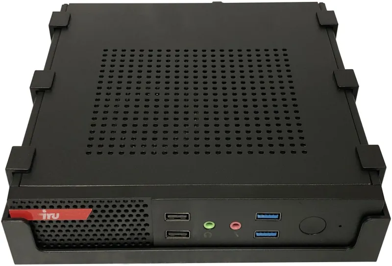 Неттоп IRU Tactio 310H6ATF slim i5 12400 (2.5) 16Gb SSD512Gb UHDG 730 Windows 11 Pro GbitEth WiFi BT 120W черный (RUS) (2131390)