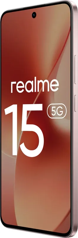 Смартфон Realme RMX5106 15 256Gb 8Gb розовый моноблок 3G 4G 6.78" 1264x2780 Android 15 50Mpix 802.11 a/b/g/n/ac/ax/be NFC GPS GSM900/1800 GSM1900