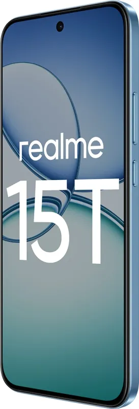 Смартфон Realme RMX5111 15T 256Gb 12Gb голубой моноблок 3G 4G 6.78" 1264x2780 Android 15 50Mpix 802.11 a/b/g/n/ac/ax/be NFC GPS GSM900/1800 GSM1900