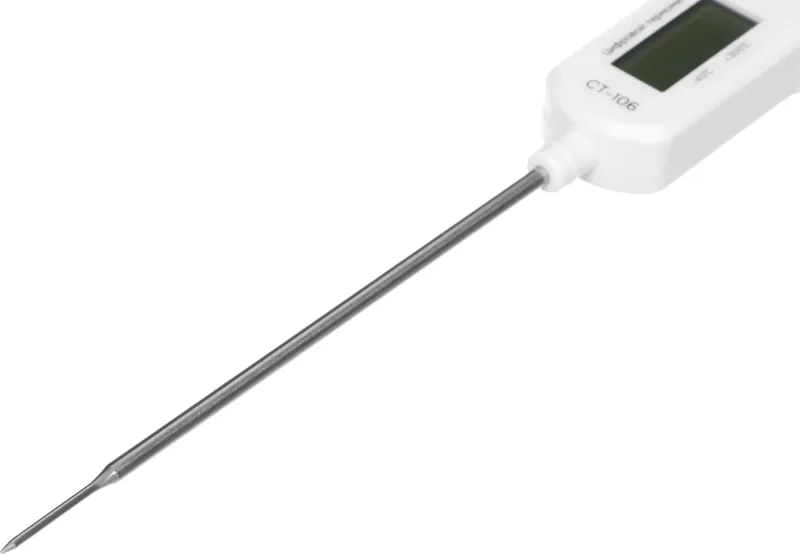 Термометр RGK CT-106 контактный белый (722996)