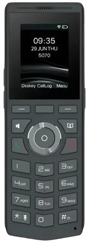 SIP-Телефон LINKVIL W610H Беспровод. Wi-Fi HaLow (802.11ah), 4 SIP-акк., 2" 240 х 320 Цвет. экран, защ. от падения с 1.8м., BT 5.0, бат. 1900mAh