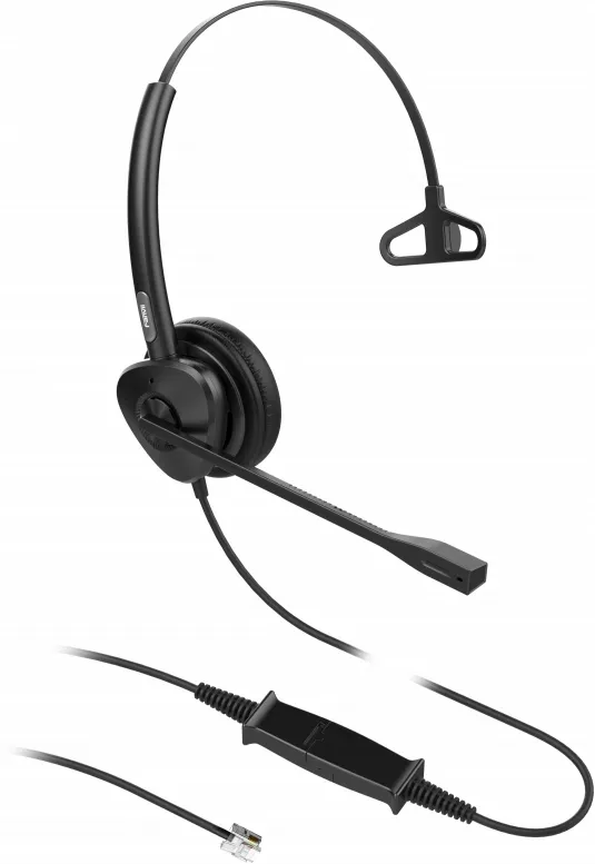 Гарнитура для ip телефонов Fanvil HT301 Headset,Leather cushions, 260° bendable boom arm, Dual Color LED Indicator, QD to RJ9 Headset, Mono Headset, Supports ENC technology Noise Cancellation