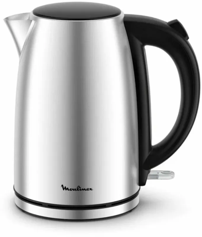 Чайник электрический Moulinex BY3R0DF0 1.7л. 2200Вт серебристый/черный корпус: нерж.сталь/пластик