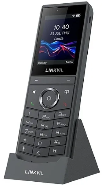 LINKVIL W620W Беспровод. Wi-Fi, 8 SIP-акк., 2.4" 240 х 320 Цвет. экран, защ. от падения с 1.8м., BT 5.0, бат. 3000 mAh