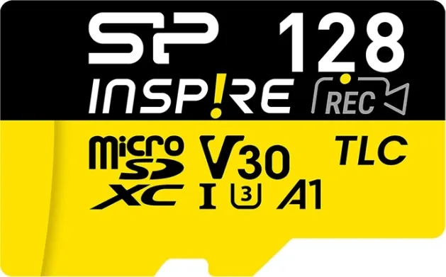 Флеш карта microSD 128GB Silicon Power SP128GBSTXLA2V1N Inspire w/o adapter