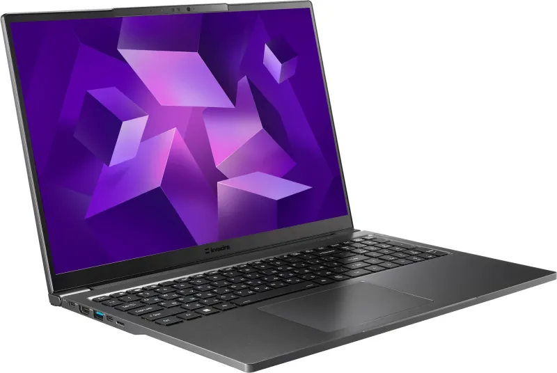 Ноутбук Kvadra Nau LP16 Core Ultra 7 155U 16Gb SSD512Gb 16" IPS HD+ 4G без ОС graphite WiFi BT Cam (Y22L01CAS122R_CC5A28)