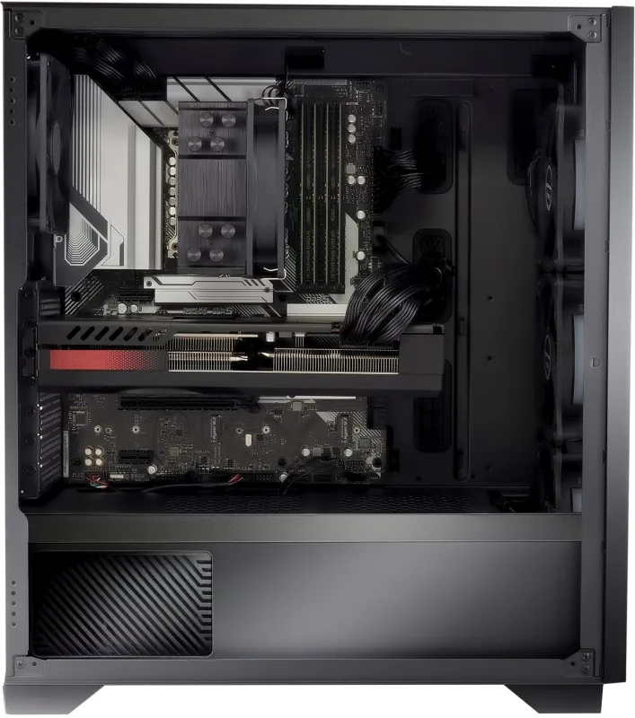 ПК IRU Tactio 510B7GP TWR i7 14700F (2.1) 32Gb SSD1Tb RTX5070 12Gb FreeDOS GbitEth 750W черный (RUS) (2146243)