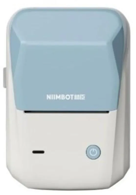 Термопринтер Niimbot B1 Blue (1746797) 203dpi 50мм/с/USB/BT для печ.этик. голубой