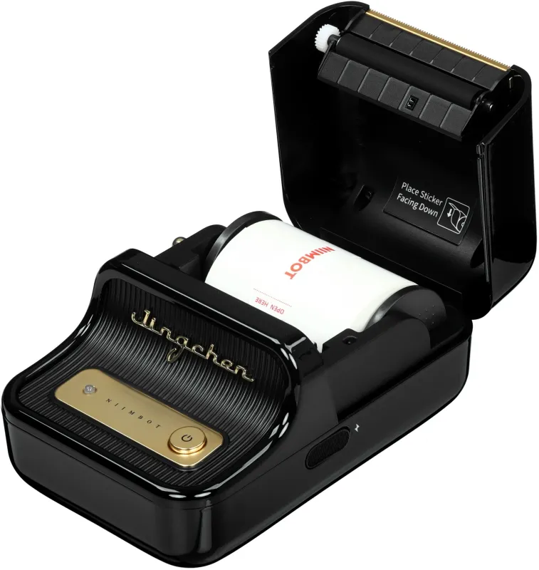 Термопринтер Niimbot B21S (1746727) 203dpi 60мм/с/USB/BT для печ.этик. черный