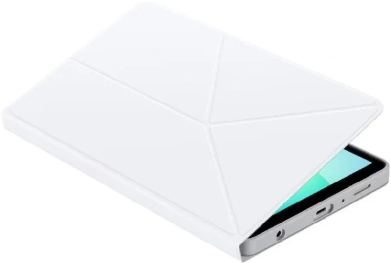 Чехол Samsung для Samsung Galaxy Tab A11 Book Cover поликарбонат/полиуретан белый (EF-BX130PWEGRU)