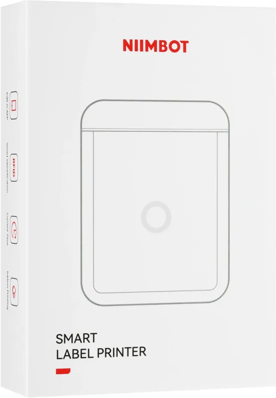 Термопринтер Niimbot D110 M white (1746733) 203dpi 40мм/с/USB/BT для печ.этик. белый