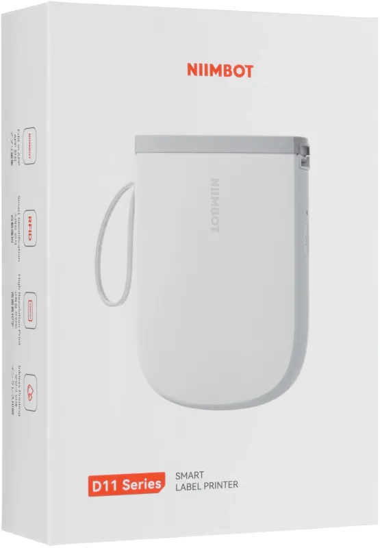 Термопринтер Niimbot D11_H (1746732) 300dpi 50мм/с/USB/BT для печ.этик. черный