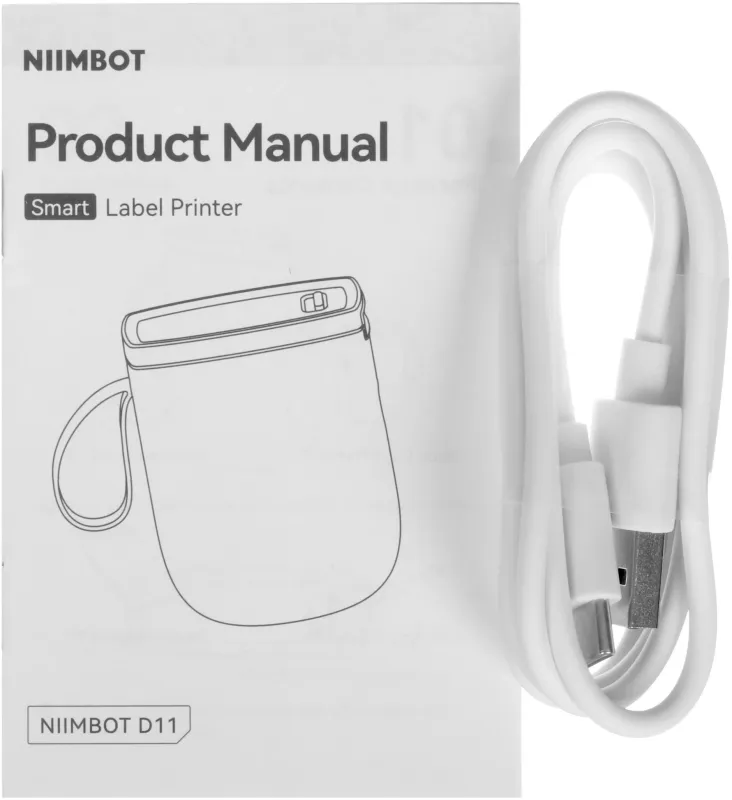 Термопринтер Niimbot D11_H (1746732) 300dpi 50мм/с/USB/BT для печ.этик. черный