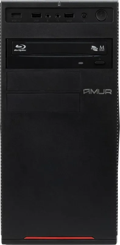 ПК Amur Нарвал A5A12 MT Ryzen 5 5600G (3.9) 16Gb SSD512Gb Vega 7 FreeDOS GbitEth 400W мышь клавиатура черный (RUS) (2146964)