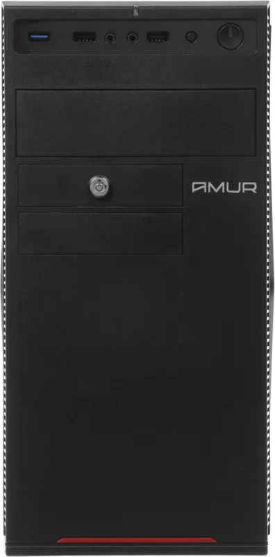 ПК Amur Нарвал B7I21 MT i3 12100 (3.3) 16Gb SSD256Gb UHDG 730 FreeDOS GbitEth 400W мышь клавиатура черный (RUS) (2147002)