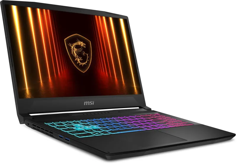 Ноутбук MSI Katana 15 HX B14WFK-021AU Core i7 14650HX 16Gb SSD512Gb NVIDIA GeForce RTX 5060 8Gb 15.6" IPS FHD (1920x1080) Windows 11 Home Multi Language black WiFi BT Cam (9S7-1587C1-021)