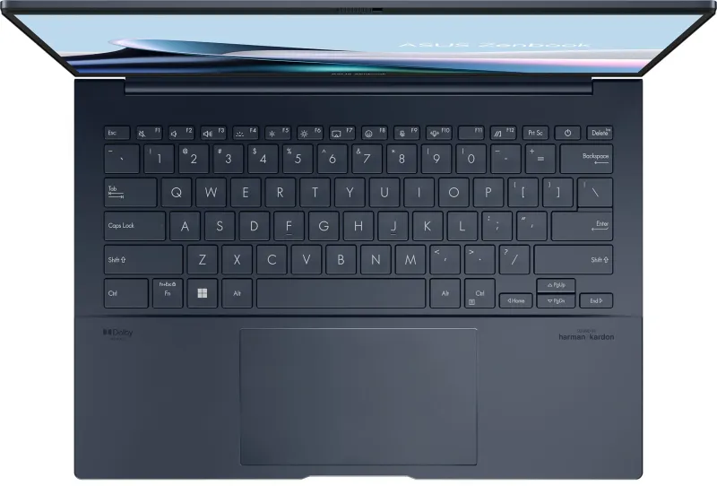 ASUS Zenbook 14 UX3405CA-PP1158 Intel Core Ultra 7 255H/LPDDR5X 16GB/1TB SSD/Intel Arc Graphics/14" OLED WQXGA+(WQ+) 2880X1800 16:10, WiFi 7+BT 5.4/Without OS /1.20 kg /Ponder Blue