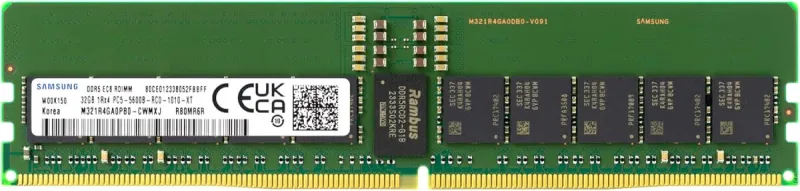 Модуль памяти Samsung 32GB  DDR5 M321R4GA0PB0-CWM 5600MHz DIMM 1Rx4 Registred ECC