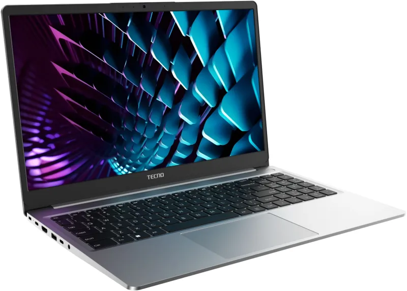 Ноутбук Tecno MegaBook K15SDA Ryzen 5 7430U 16Gb SSD1Tb AMD Radeon Graphics 15.6" IPS FHD (1920x1080) Windows 11 Home grey WiFi BT Cam 6060mAh (71005000256)