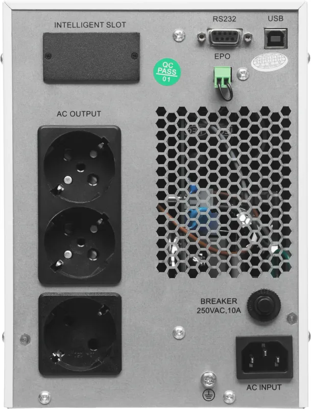 Источник бесперебойного питания Ippon Na+ II TAE 1000 1000Вт 1000ВА белый