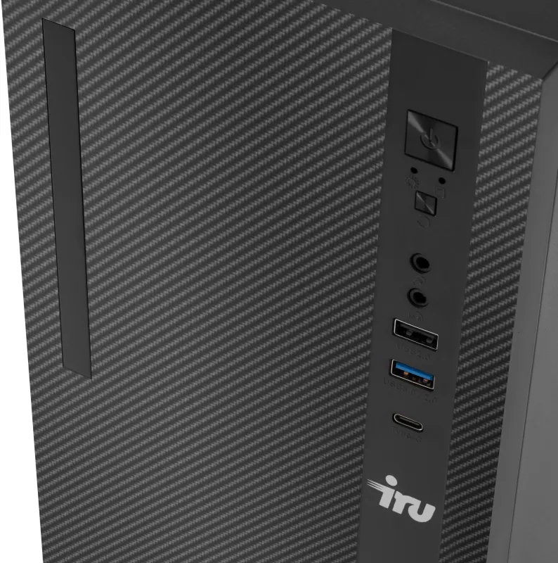 ПК IRU 320SC MT Ryzen 3 3200G (3.6) 8Gb SSD256Gb RGr Windows 11 Pro GbitEth 200W черный (2140126)