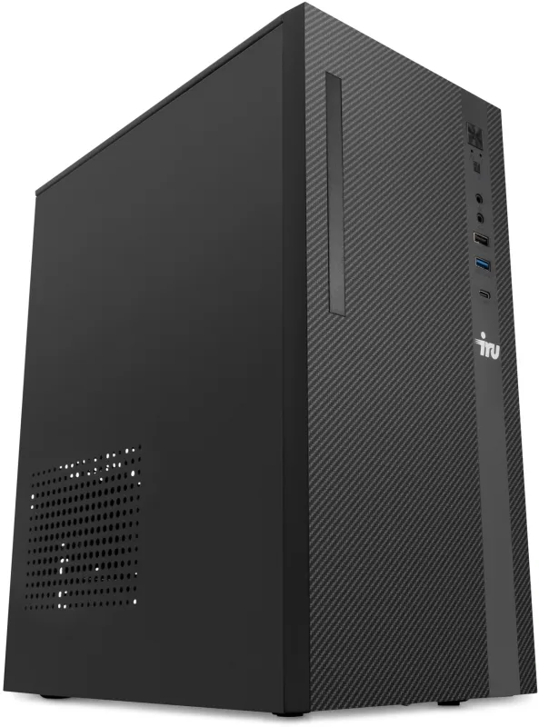 ПК IRU 320SC MT Ryzen 3 3200G (3.6) 8Gb SSD256Gb RGr Windows 11 Pro GbitEth 200W черный (2140126)