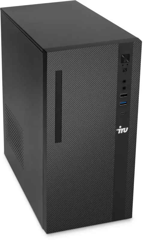ПК IRU 520SC MT Ryzen 5 5600G (3.9) 16Gb SSD512Gb RGr Windows 11 Pro GbitEth 200W черный (2140128)