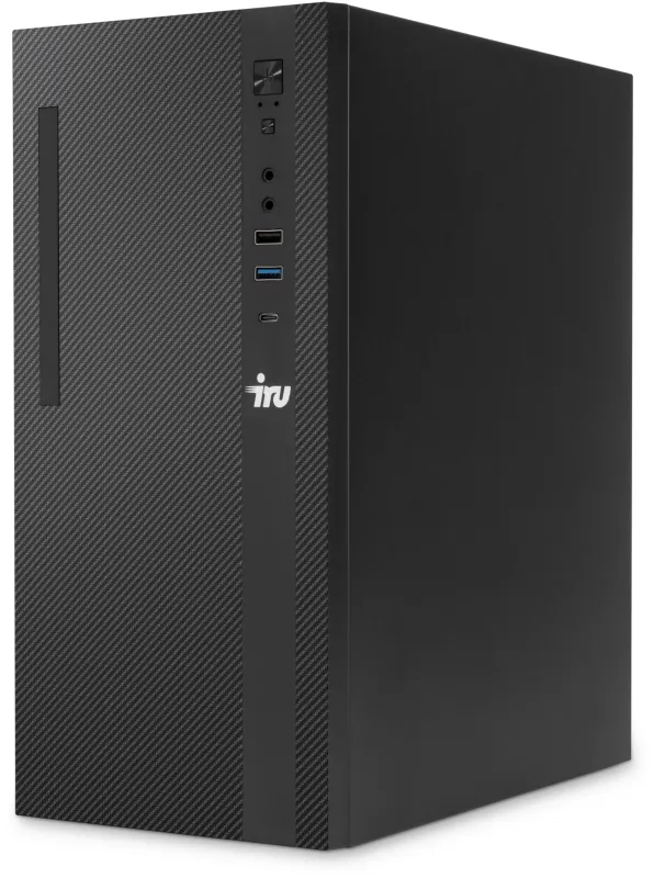 ПК IRU 520SC MT Ryzen 5 5600G (3.9) 16Gb SSD512Gb RGr Windows 11 Pro GbitEth 200W черный (2140128)
