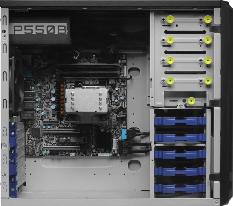 Сервер IRU Rock S9104A 1x7600 1x16Gb 1x1Tb SSD 1x550W w/o OS (2140240)