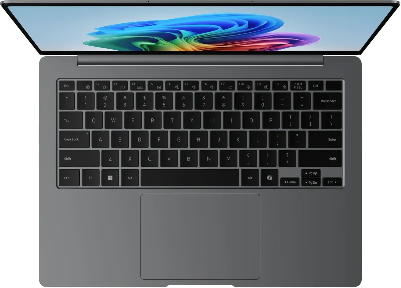 Ноутбук Samsung Galaxy Book 5 Pro NP960 Core Ultra 5 226V 16Gb SSD512Gb Intel Arc 14" AMOLED Touch 2.8K (2880x1800) Windows 11 Home grey WiFi BT Cam (NP940XHA-LG1IN)