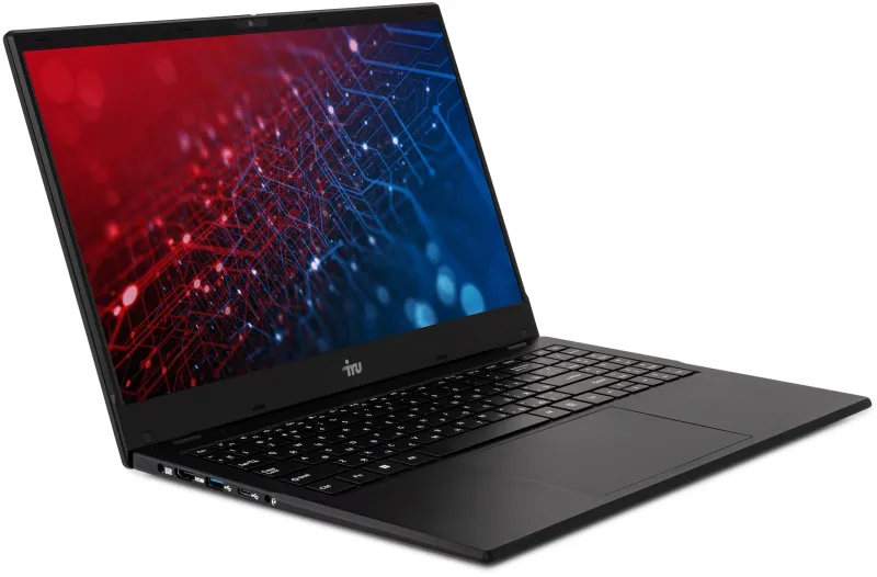 Ноутбук IRU Planio 15ING Celeron N4500 8Gb SSD256Gb Intel UHD Graphics 15.6" IPS FHD (1920x1080) Windows 11 Pro 64 black WiFi BT Cam 6000mAh (2140835)