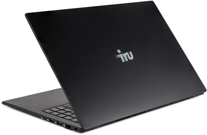 Ноутбук IRU Planio 15ING Celeron N4500 8Gb SSD256Gb Intel UHD Graphics 15.6" IPS FHD (1920x1080) Windows 11 Pro 64 black WiFi BT Cam 6000mAh (2140835)