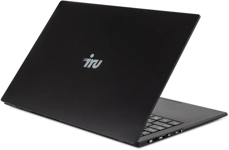 Ноутбук IRU Planio 15ING Celeron N4500 8Gb SSD256Gb Intel UHD Graphics 15.6" IPS FHD (1920x1080) Windows 11 Pro 64 black WiFi BT Cam 6000mAh (2140835)