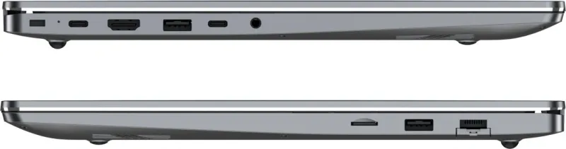 Ноутбук Tecno MegaBook K16SDA Ryzen 7 5825U 16Gb SSD1Tb AMD Radeon Graphics 16" IPS WUXGA (1920x1200) Windows 11 Home grey WiFi BT Cam 6060mAh (71005000264)