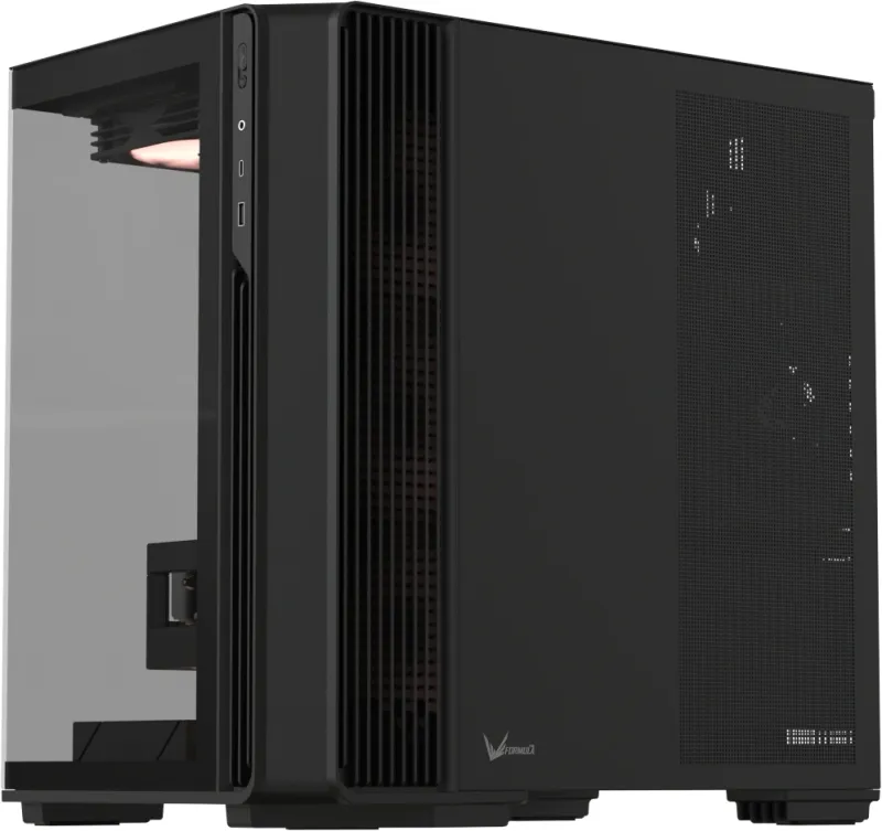 Корпус Formula Crystal Z7 PA черный без БП ATX 5x120mm 1xUSB3.0 1xUSB3.1 audio bott PSU