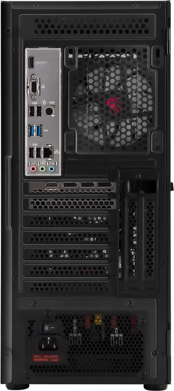 ПК Bloody BD-PC RAB84T2 TWR Ryzen 7 7700 (3.8) 32Gb SSD1Tb RTX5060 8Gb Windows 11 Home 64 2.5xGbitEth 650W черный (RUS) (2142055)