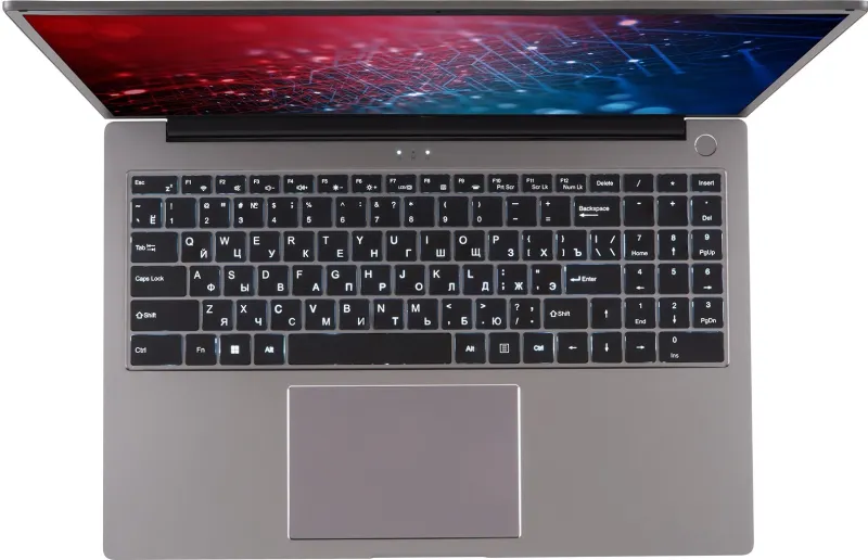 Ноутбук IRU Strato 16ALMR Core i5 12450H 16Gb SSD512Gb Intel UHD Graphics 16" IPS FHD (1920x1200) Windows 11 Pro grey WiFi BT Cam 5400mAh (2142318)