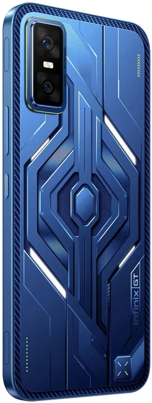Смартфон Infinix X6876 GT 30 256Gb 8Gb голубой моноблок 3G 4G 6.78" 1224x2720 Android 15 64Mpix 802.11 a/b/g/n/ac/ax NFC GPS Protect