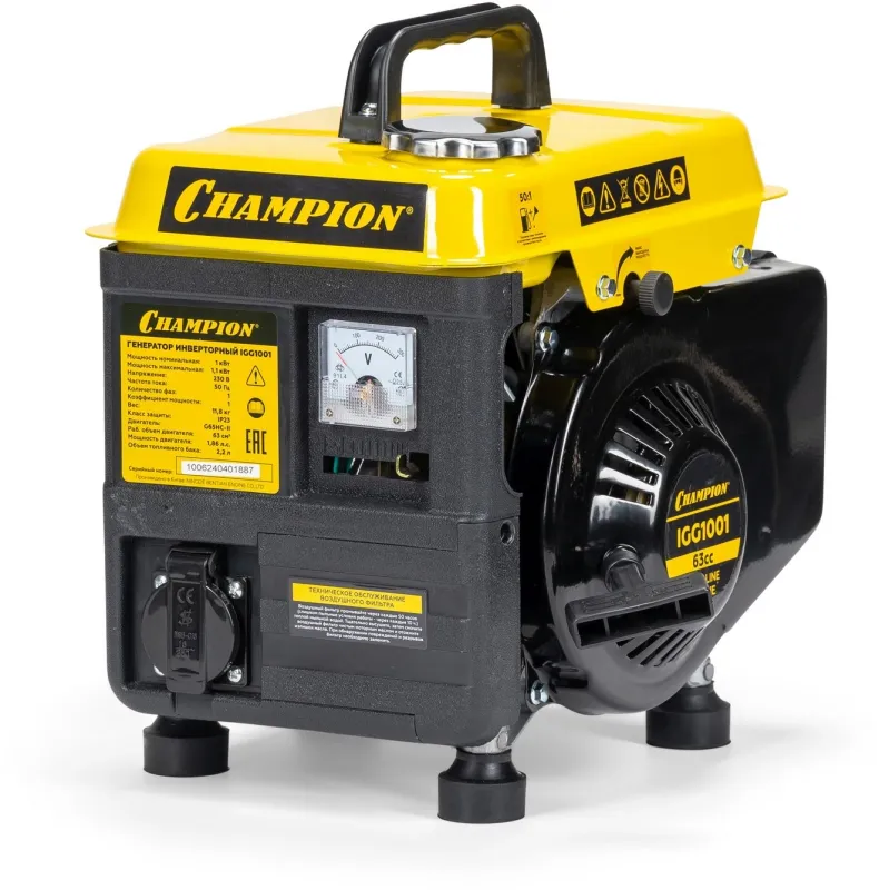 Генератор Champion PNIGG1001 1.1кВт